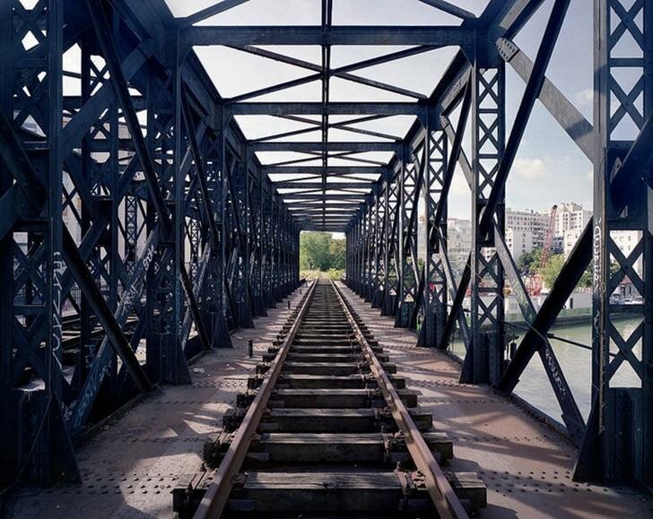 Прогулка по заброшенной железной дороге Парижа Французский, фотограф, Pierre, течение, последних, снимает, заброшенную, железную, дорогу, Парижа, которая, действует, Серия, носит, название, Silent