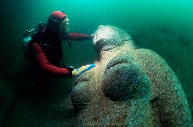 Древний город Гераклион - 1200 лет под водой