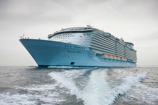 The largest cruise ship